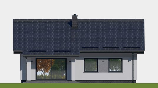 Фасад дома CCF-2718-24 Фасад дома CCF-2718-24