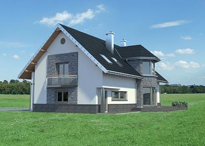Фасад дома IKF-6987-65 Фасад дома IKF-6987-65