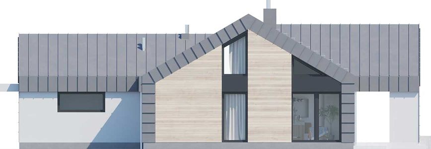 Фасад дома ICF-3997-54 Фасад дома ICF-3997-54