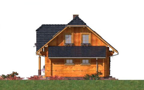 Фасад дома DEE-9265-53 Фасад дома DEE-9265-53