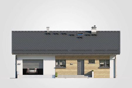 Фасад дома DEK-8839-86 Фасад дома DEK-8839-86